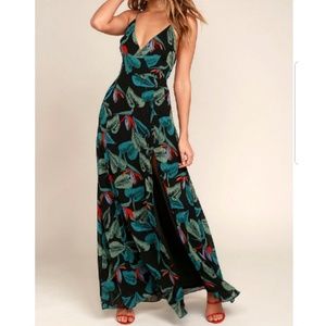 Lulu's Maxi Slit Dress